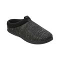 Men's Dearfoams Knit Clog with Rib Knit Cuff Slipper