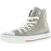 Converse Chuck Taylor Roll Down Hi Drizzle Ankle-High Canvas Fashion Sneaker - 6M / 4M
