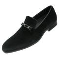 Amali Aller Slip On Smoking Slippers Men's Tuxedo Velvet Dress Shoe Loafers