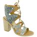 Dolce Vita Womens Luci Heeled Sandal