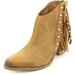 Fergie Womens Bennie Leather Cap Toe Ankle Cowboy Boots