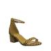 Weekend by City Classified, 2 Piece Low Chunky Block Heel Open Toe Dress Sandal w Ankle Strap (women)