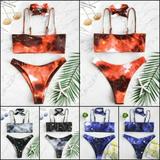 Women Bikini Set Push-up Padded Bra Swimsuit Swimwear Triangle Bathing Suit