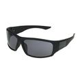 Foster Grant Men's Black Wrap Sunglasses SS12