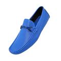 Amali Mens Slip On Driving Moccasin Casual Loafers Dress Shoes Royal Size 10