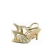 Blossom Vero 55 Women's Peep Toe Mesh Crystal Embellished Heels