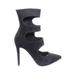 Dedicate71 by Anne Michelle, 3 Cutout Ankle Bootie On High Stiletto Heel Pointed Toe Dress Pump (Women)