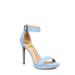 Fahrenheit Single Sole Women's High Heel Sandals in Blue