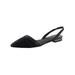 Isaac Mizrahi Live Womens Grace Leather Flat Shoes
