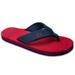 Southern Tide Mens Beachside Flip Flop Sandals (Channel Marker Red, 12)