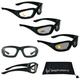 Bikershades Women Small Transition Motorcycle Sunglass. Photochromic Day Night Biker Glasses.