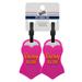 American Tourister Luggage Tag - 2 Pack Pink Swimsuit Tag