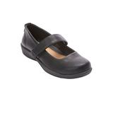 Comfortview Women's Wide Width The Carla Mary Jane Flat Mary Jane Shoes