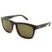 Ferragamo Sunglasses SF789S / Frame: Havana and Red Lens: Brown