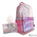 Sparkle Transparent Backpack with BONUS Pouch