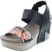 Nature Breeze Womens Truce-01 Fashion Wedge Sandals