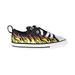 Converse Chuck Taylor AS Street Slip "Into The Flames" Toddler Shoe Black-Yellow 766302f