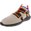 Nike Men's Vortak Desert Sand / Total Orange Black Fabric Basketball Shoe - 11.5M