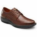 Dr. Comfort Classic Men's Dress Shoe: 9.5 Medium (B/D) Chestnut Lace