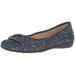 Trotters Women's Sizzle Ballet Flat, Navy, 6.5 M US