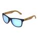 Panama Jack Men's Blue Mirrored Retro Sunglasses NN12