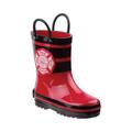 Rugged Bear Boys' Side Cute Design Detail Rain Boots