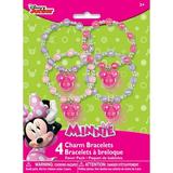 Minnie Mouse Charm Bracelets, Assorted, 4ct