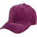 Women's San Diego Hat Company Faux Suede Baseball Cap CTH8169