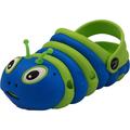 NORTY Toddler Boys Girls Bug Clog Sandal Walking Slipper Shoe RUNS 2 SIZES SMALL 40698-11MUSLittleKid Green/Blue