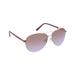 Laundry by Shelli Segal Women's UV Protective Semi-Rimless Aviator Sunglasses