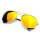 Emblem Eyewear - Womens Mens Sunglasses Classic Premium Reflective Flash Full Mirrored Polarized Sunglasses