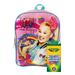 Girls JoJo Siwa 15" Backpack Color Me Happy w/ 8PK Crayola Colormax Markers