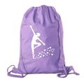 Dance Bags, Ballet Backpacks for girls, Dance Cotton Drawstring Cinch Backpacks