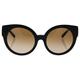 Michael Kors MK 2019 315313 Adelaide I - Black Purple Tortoise/Brown Gradient by Michael Kors for Women - 55-20-140 mm Sunglasses