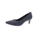 Clarks Womens Linvale Jerica Leather Pointed Toe Kitten Heels