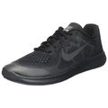 Nike 904255-001: Kids Free RN 2017 (GS) Black Anthracite Sneaker (5.5 M US Big Kid)