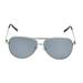 Panama Jack Men's Silver Mirrored Aviator Sunglasses MM09