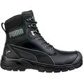Puma Safety Mens Conquest Zip 7 Inch Waterproof Composite Toe Work Work Safety Shoes Casual