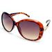 Women's Oversized Butterfly Retro Fashion Sunglasses - Jackie O - Tortoise Shell