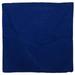 Wholesale Lot 3 Royal Blue Plain Solid Color 100% Cotton 22"x22" Bandana