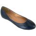 Shoes 18 Womens Ballerina Ballet Flat Shoes Solids & Leopards (9, Navy PU 8600)