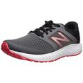 New Balance Men's 520V5 Cushioning Running Shoe, Castlerock/Energy Red/Black