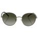 Michael Kors MK 1007 10018E Sadie III - Silver Black/Green Gradient by Michael Kors for Women - 52-19-135 mm Sunglasses