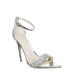Exception48 Rhinestone Crystal Pointy Open Toe Sandal - Women Evening Dress Shoe