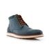 Ferro Aldo Birt MFA506027 Blue Color Men's Lace-up Mid Top and Classic Detailing With Dual Colors Design High Top Boots for Everyday Wear