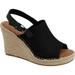 Women's TOMS Monica Slingback Wedge Sandal