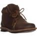 Womens Born Temple Braided Ankle Boots, Rust