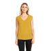 The Next Level Ladies' Festival Sleeveless V - ANTIQUE GOLD - L