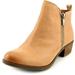 Lucky Brand Womens Basel Leather Round Toe Ankle Fashion Boots