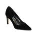 Pierre Dumas CA36 Women Suede Pointy Toe Single Sole Stiletto Pump